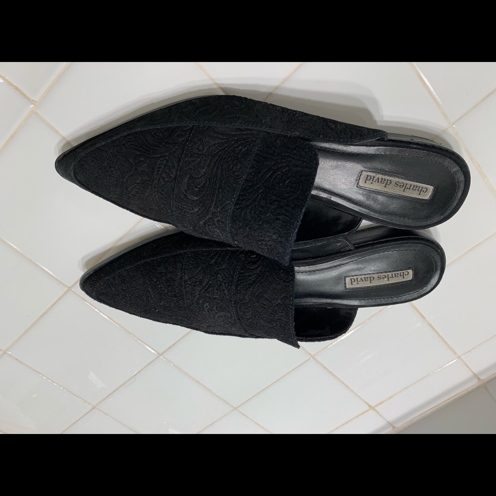 Charles David Slip on Mules